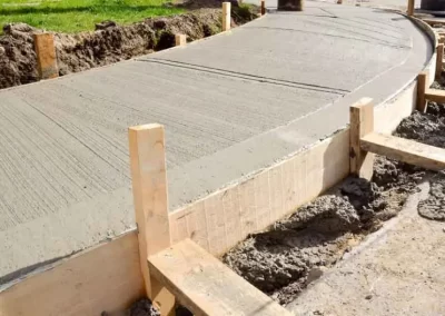 Concrete Driveway Installation2